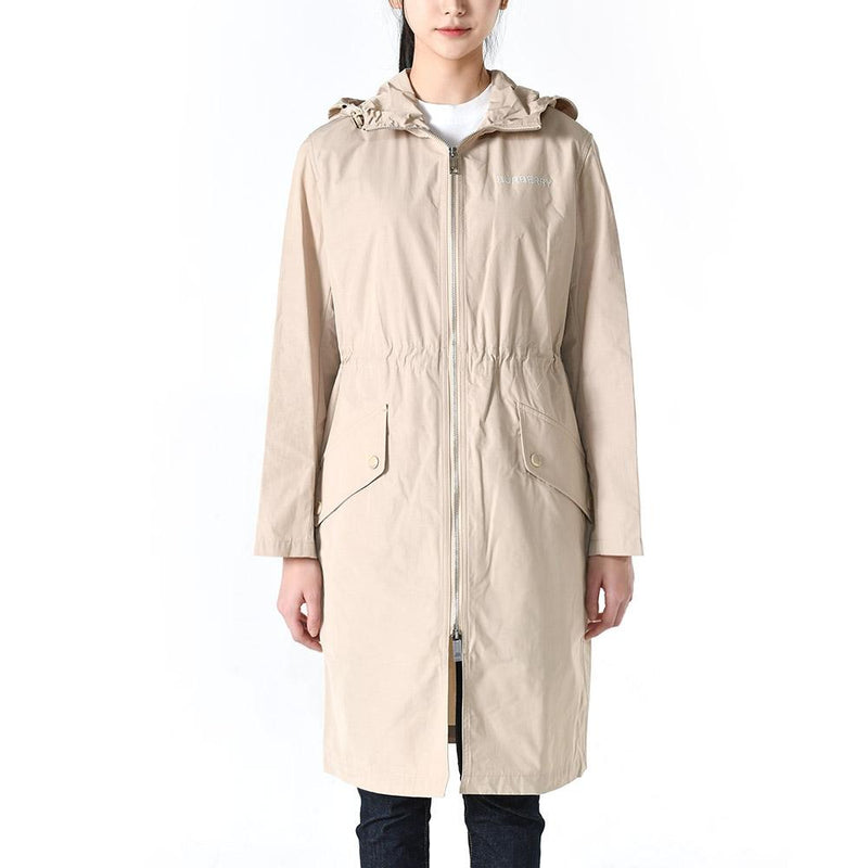 BURBERRY Beige Horseferry Print Square Jacket