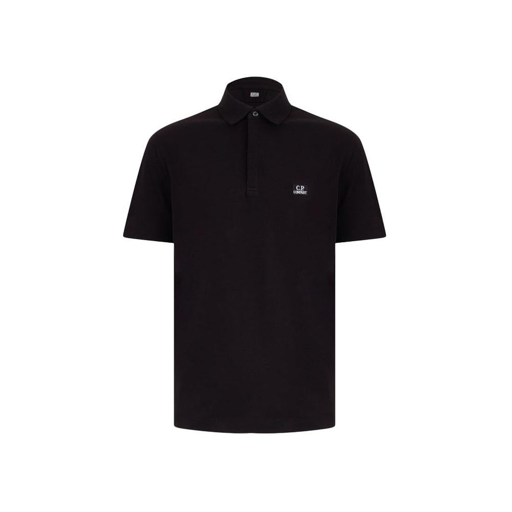 CP Company Logo Patch Polo T-Shirt 18CMPL165A 005263W 999