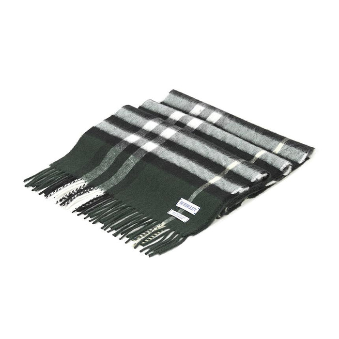 BURBERRY Check Cashmere Scarf Unisex 8112629