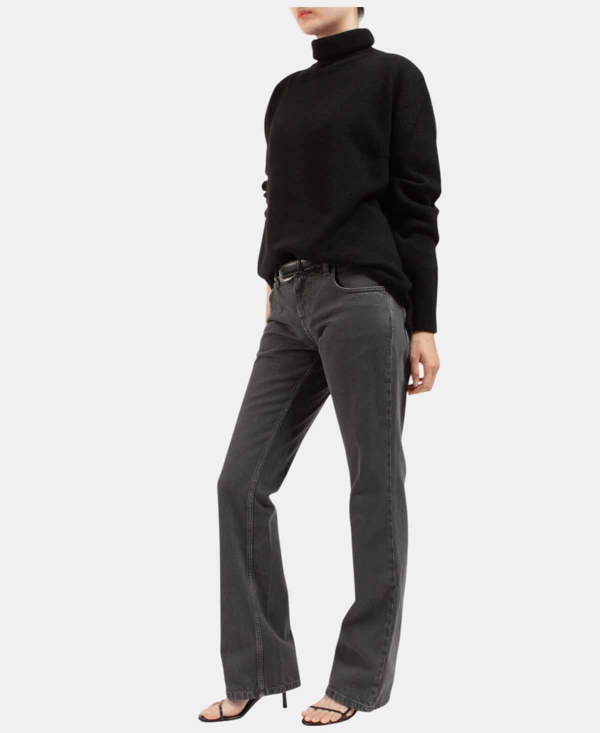 The Row Low Rise Straight Leg Denim Jeans LYNDSEY 8726W3810 FBK