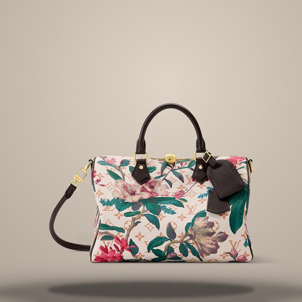 Louis Vuitton Speedy Soft 30 Monogram Dune Shoulder Bag M29066
