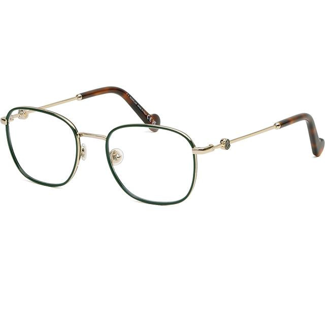 Moncler Lightweight Metal Square Windsor Rim Eyeglass Frame Unisex ML5108 032
