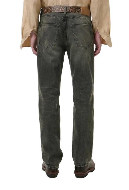 OUR LEGACY Graphite Wave Selvedge Denim Pants M2265FG DARK GREY DOM