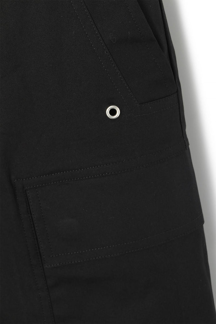 Rick Owens Black Wide Cargo Pants RU01E5339 TE 09