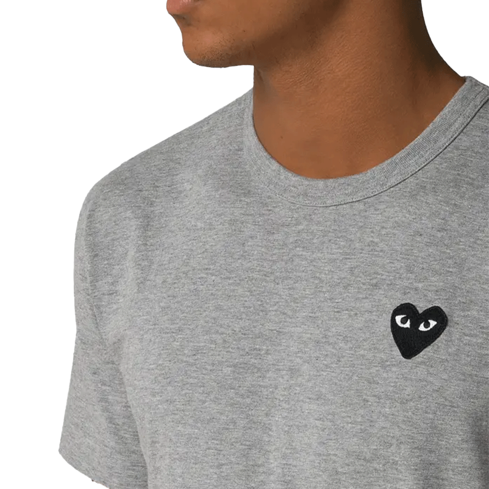 Comme des Garcons Black Heart Patch Unisex Short Sleeve T-Shirt AZ T076 051 1