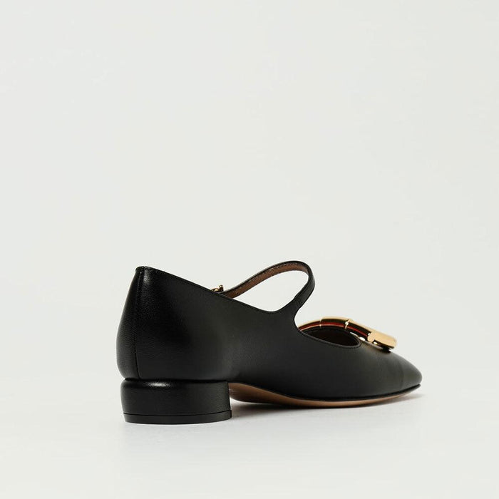 Ferragamo Gancini Mary Jane Flat Shoes 01K512 785219