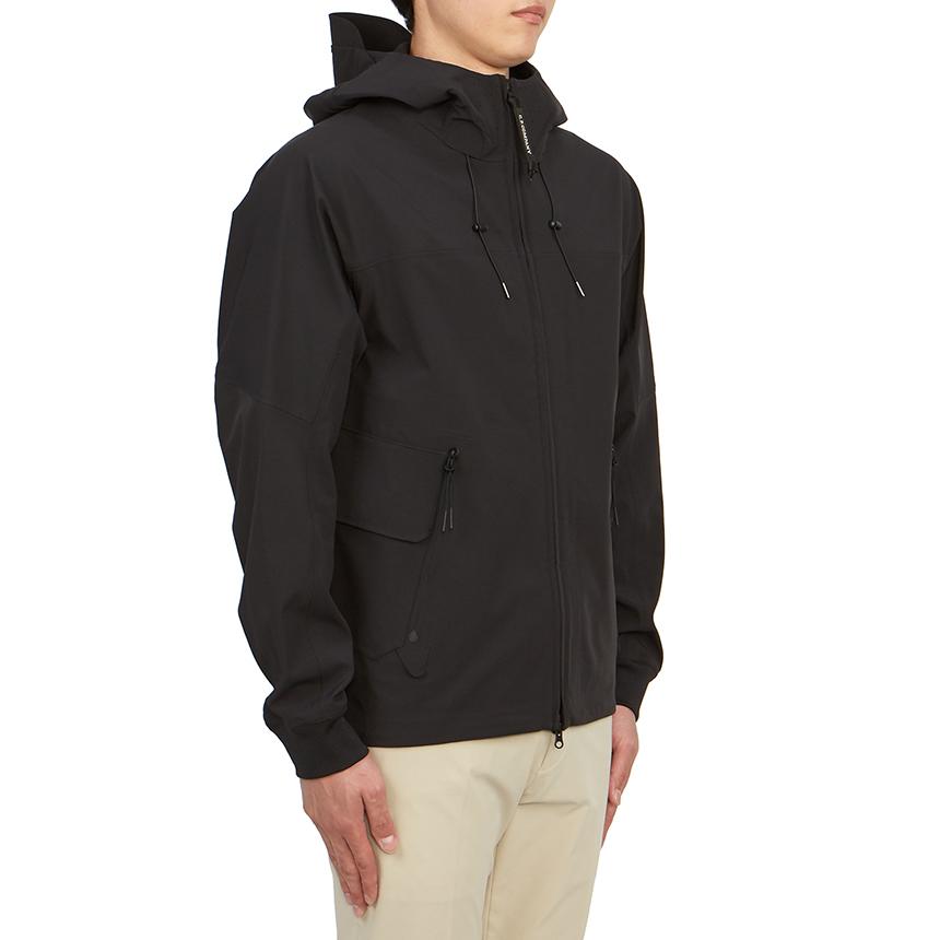 CP Company Men’s Hooded Windbreaker Jacket Black