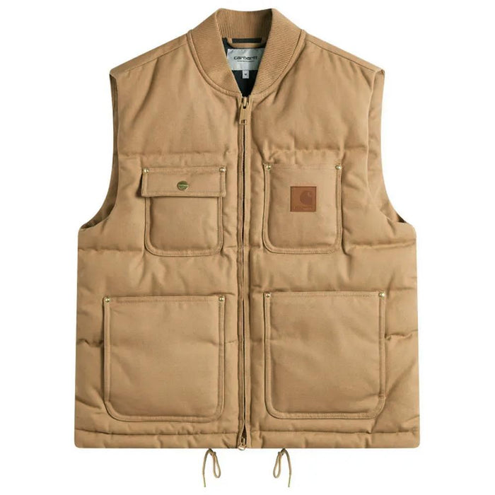 Carhartt Rayley Logo Patch Vest for Men I033894 2FSXX