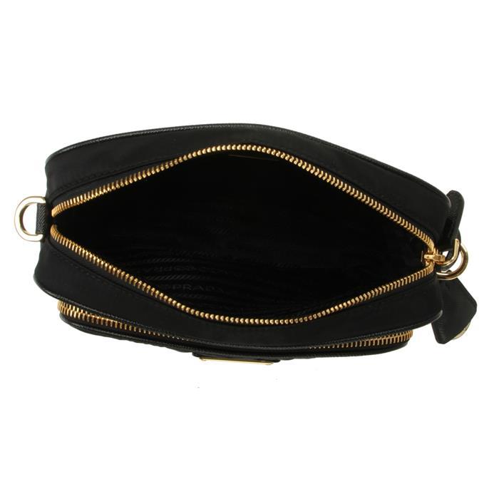 PRADA Re-Nylon Mini Shoulder Bag Black