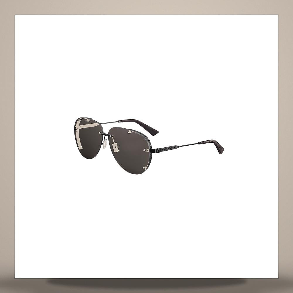 DIOR Gray Aviator Sunglasses NeoDior A1U NEODA1UXR I0A0