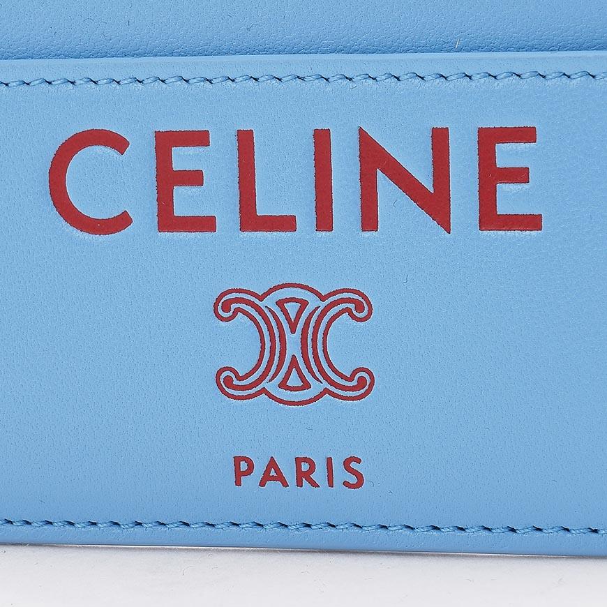 CELINE Men’s Lambskin Card Holder Wallet GLK5
