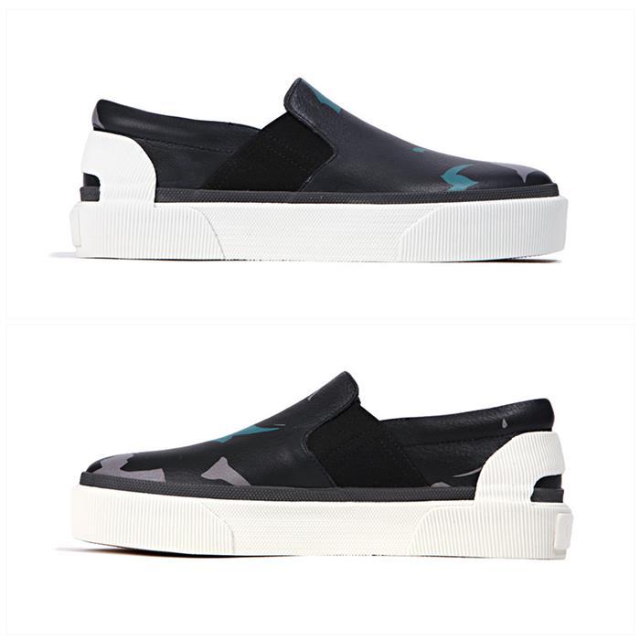 Lanvin Camo Pattern Slip-On Low Top Sneakers SKKBMO VEPF A16 1040
