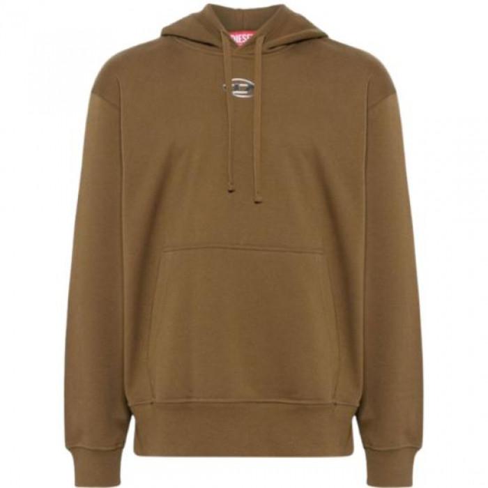 DIESEL Black SMACS Logo Hooded Sweatshirt for Men A09856 0IAJH 5EV