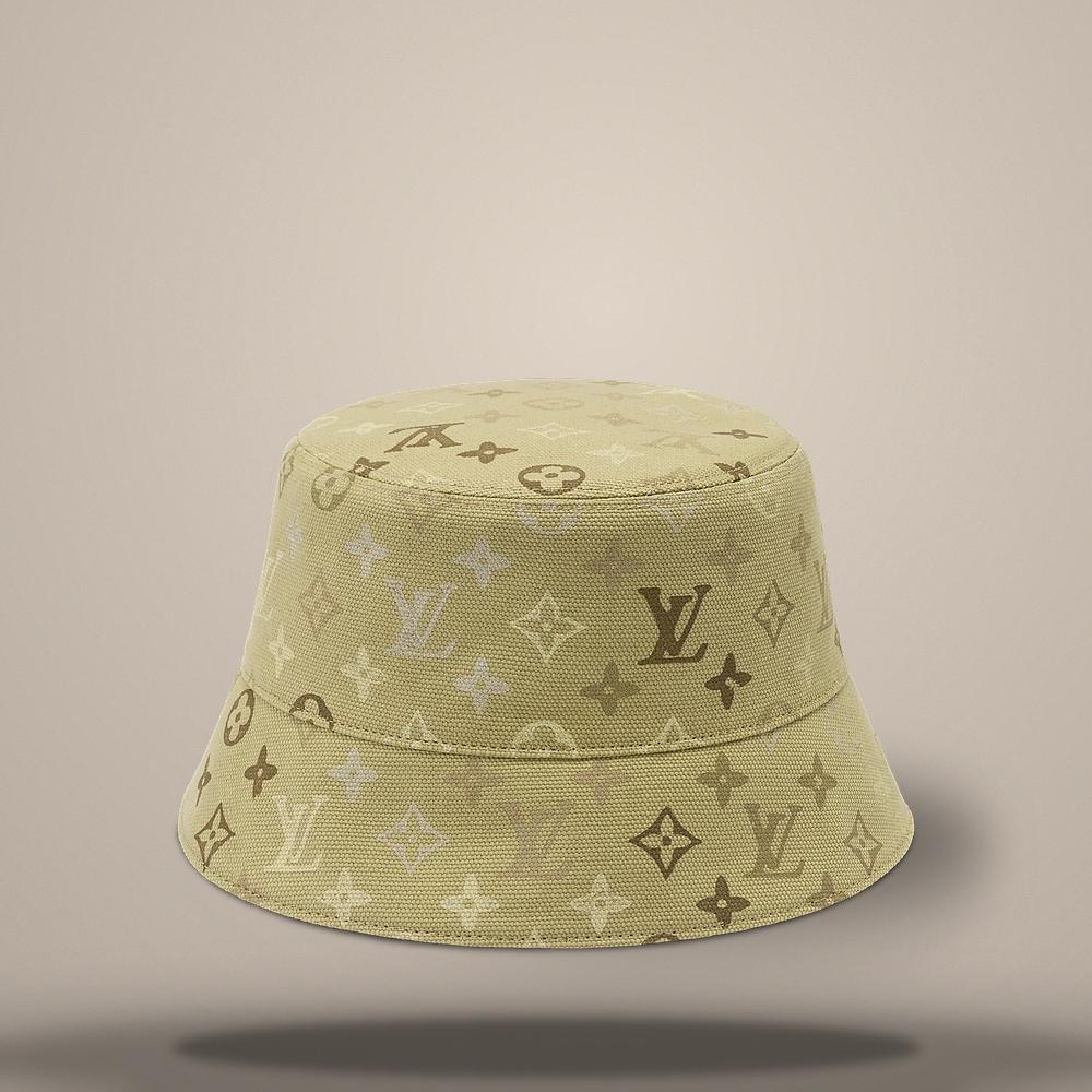 Louis Vuitton Monogram Surplus Beige Bucket Hat M5615