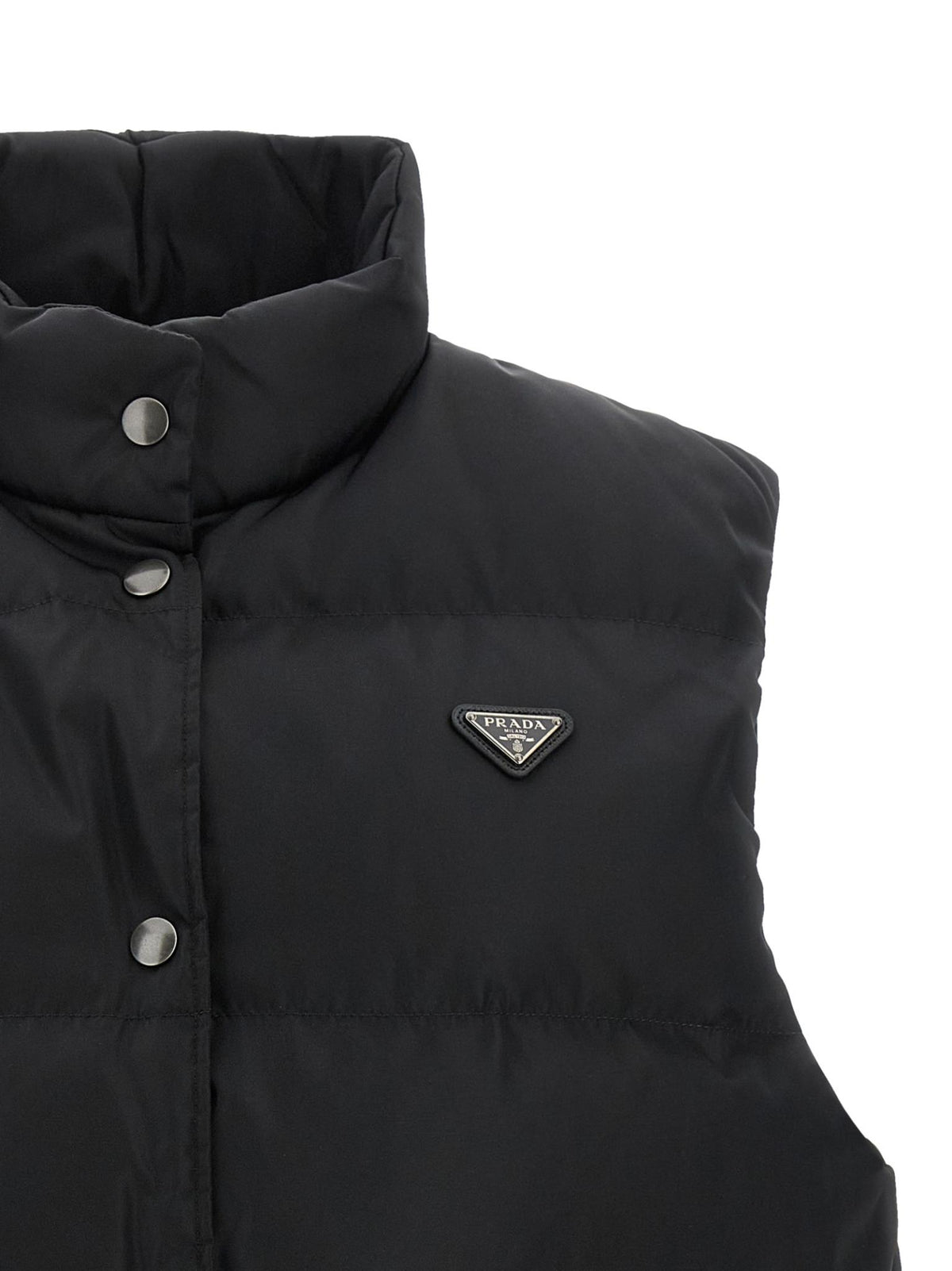 PRADA Black Down Puffer Vest