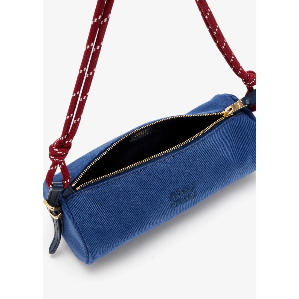 Miu Miu Gabardine Pouch Shoulder Bag