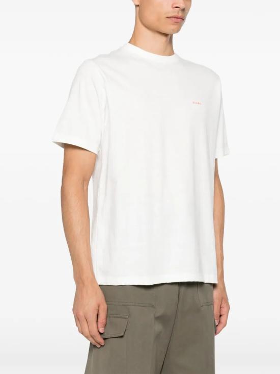 Beams White Short Sleeve T-Shirt
