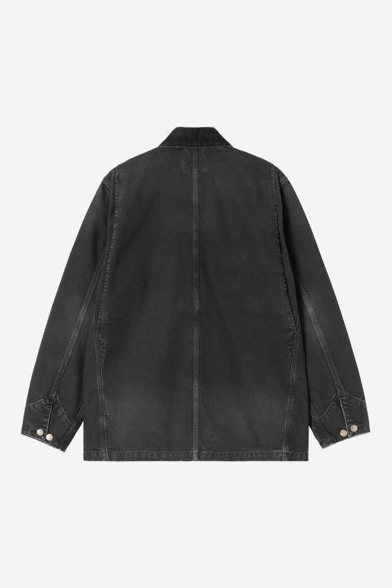 CARHARTT WIP Men’s Jacket I035281 00E17 BLACK DESTROY WASH DOM