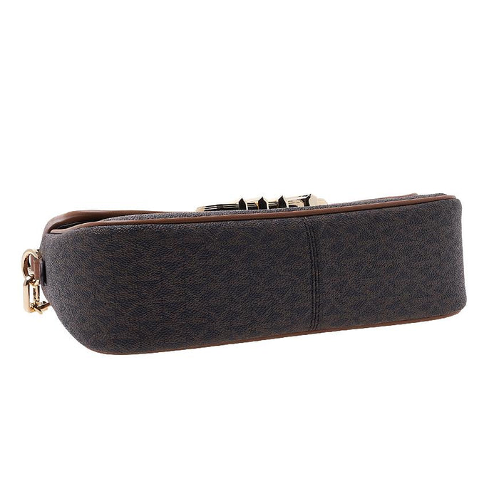 Michael Kors Parker Signature Canvas Shoulder Bag Brown