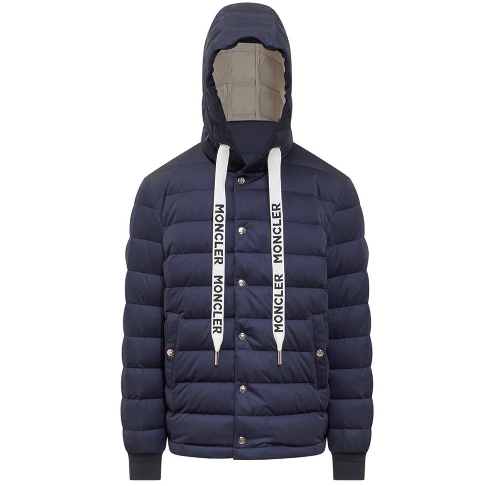 Moncler Navy CIRON Hooded Down Jacket for Men 1A000 73 899RX 742