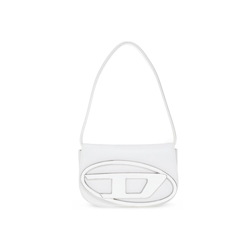 DIESEL White 1DR Iconic Shoulder Crossbody Bag X08396 PR818 T1003