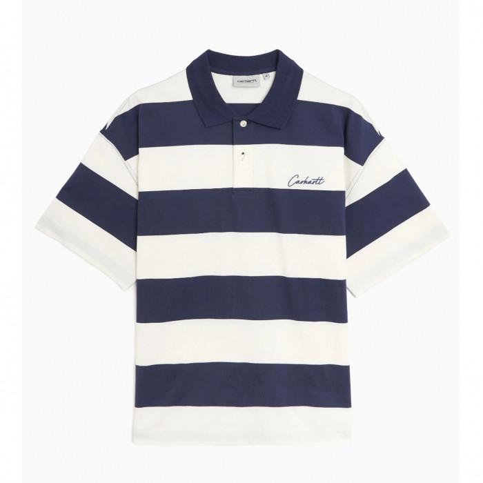 CARHARTT WIP Delray Stripe Polo Shirt for Men