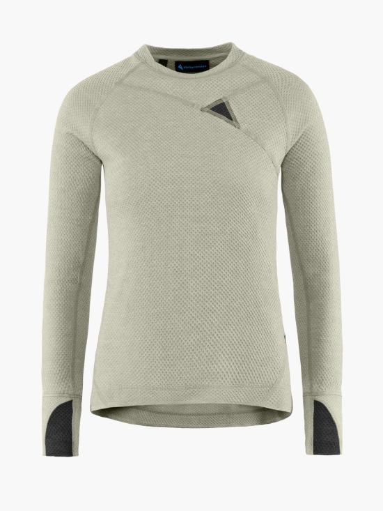 Klattermusen Silver Green Long Sleeve Sweatshirt for Women 20644 W02 587