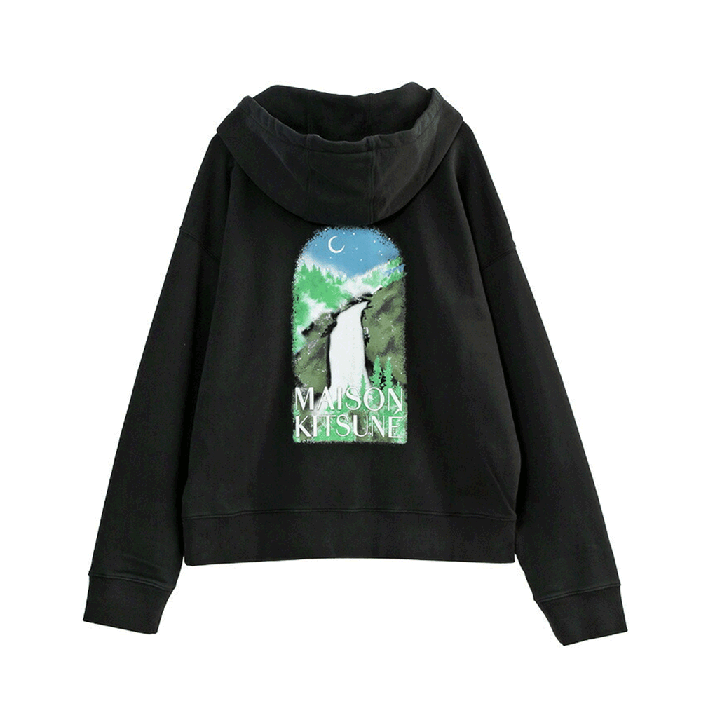 Maison Kitsune Waterfall Oversized Men’s Hoodie NM00705 KM0001 P199