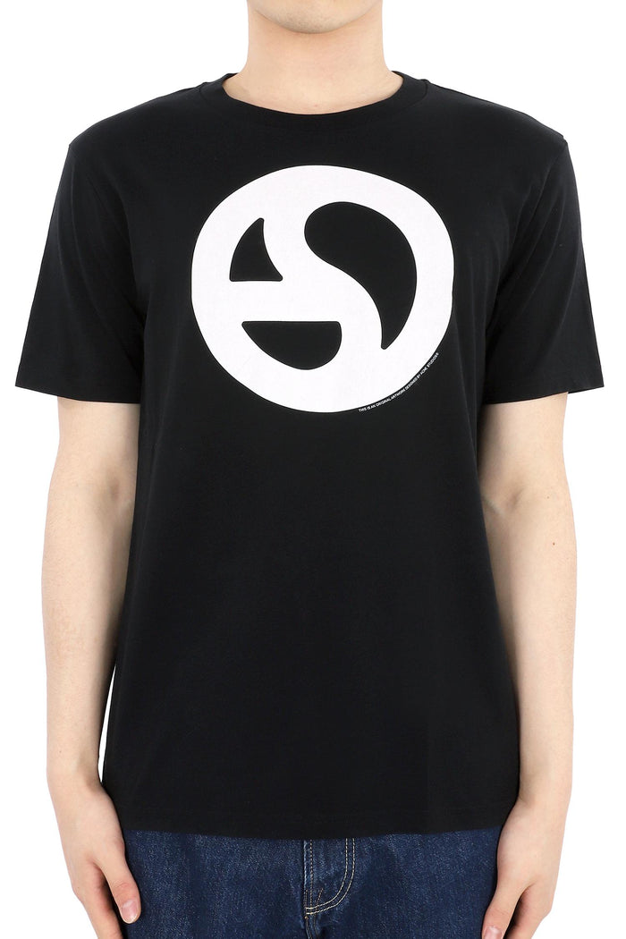 Acne Studios Men’s Logo Print Black Short Sleeve T-Shirt