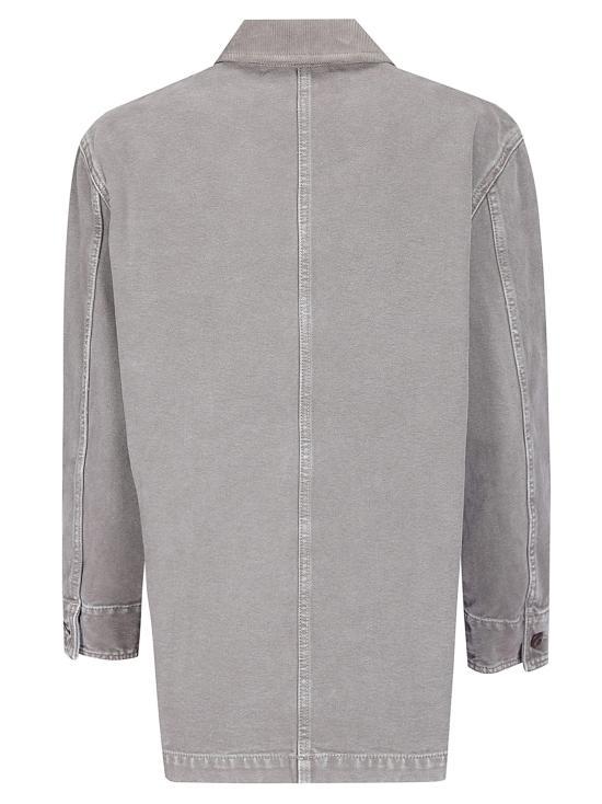 A.P.C. Black Wool Jacket for Women COHTC F32078 CAA BROWN DOM