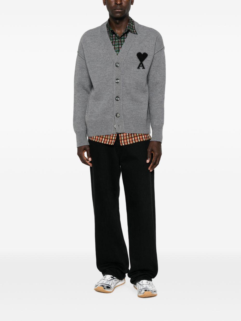 AMI Paris Cardigan Men’s Knit Sweater Cardigan