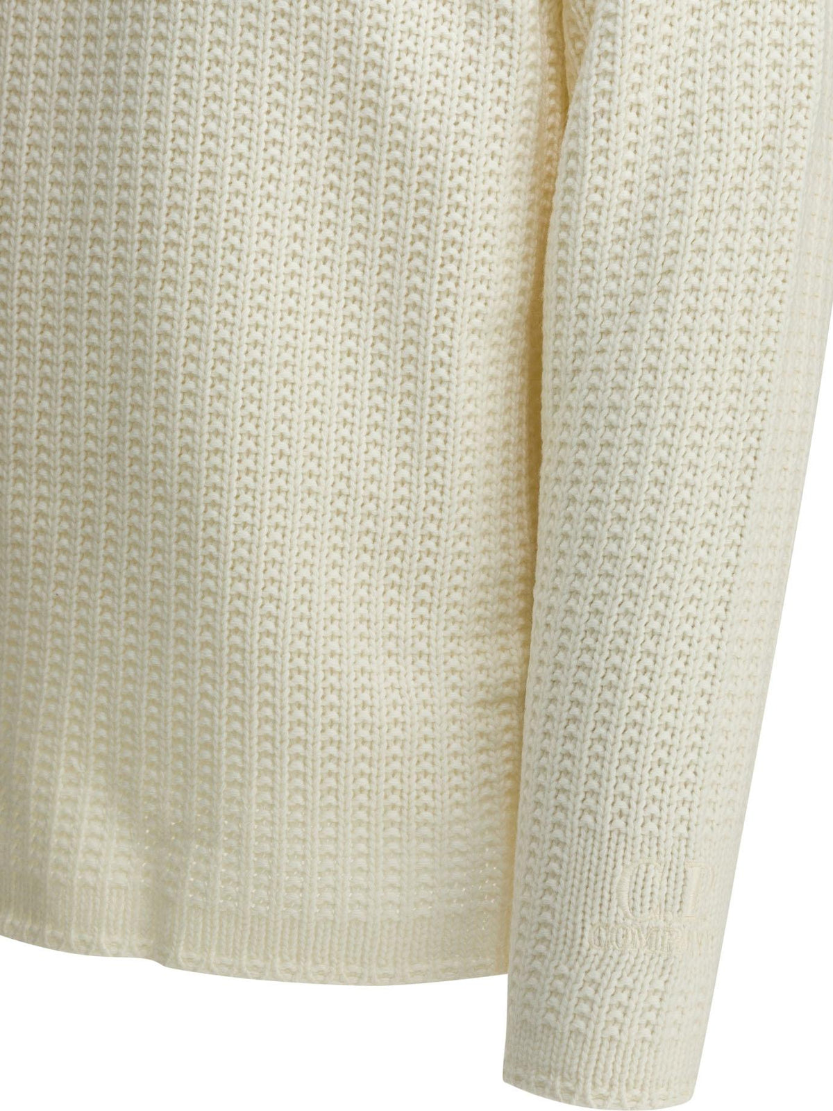 CP Company Cotton Blend Crewneck Knit Sweater for Men