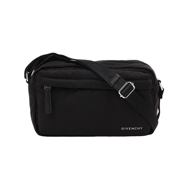 GIVENCHY Essential U Leather Crossbody Bag Black Men’s