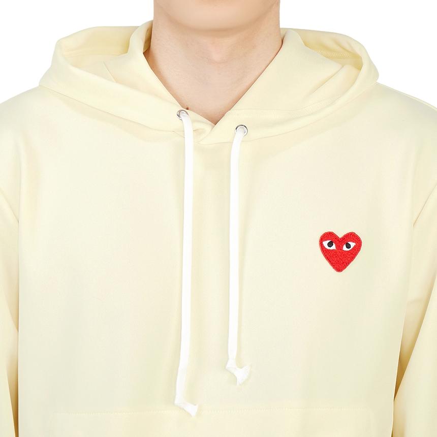 Comme des Garcons Red Heart Patch Men’s Hoodie AX T174 051 3