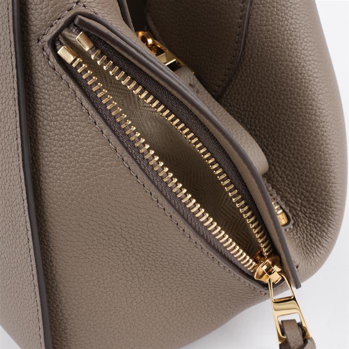 LOEWE Soft Grained Calfskin Compact Hammock Shoulder Bag