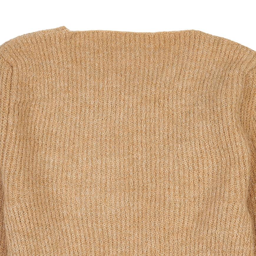 JACQUEMUS Women’s La Maille Pau Knit Sweater Round Neck Ivory