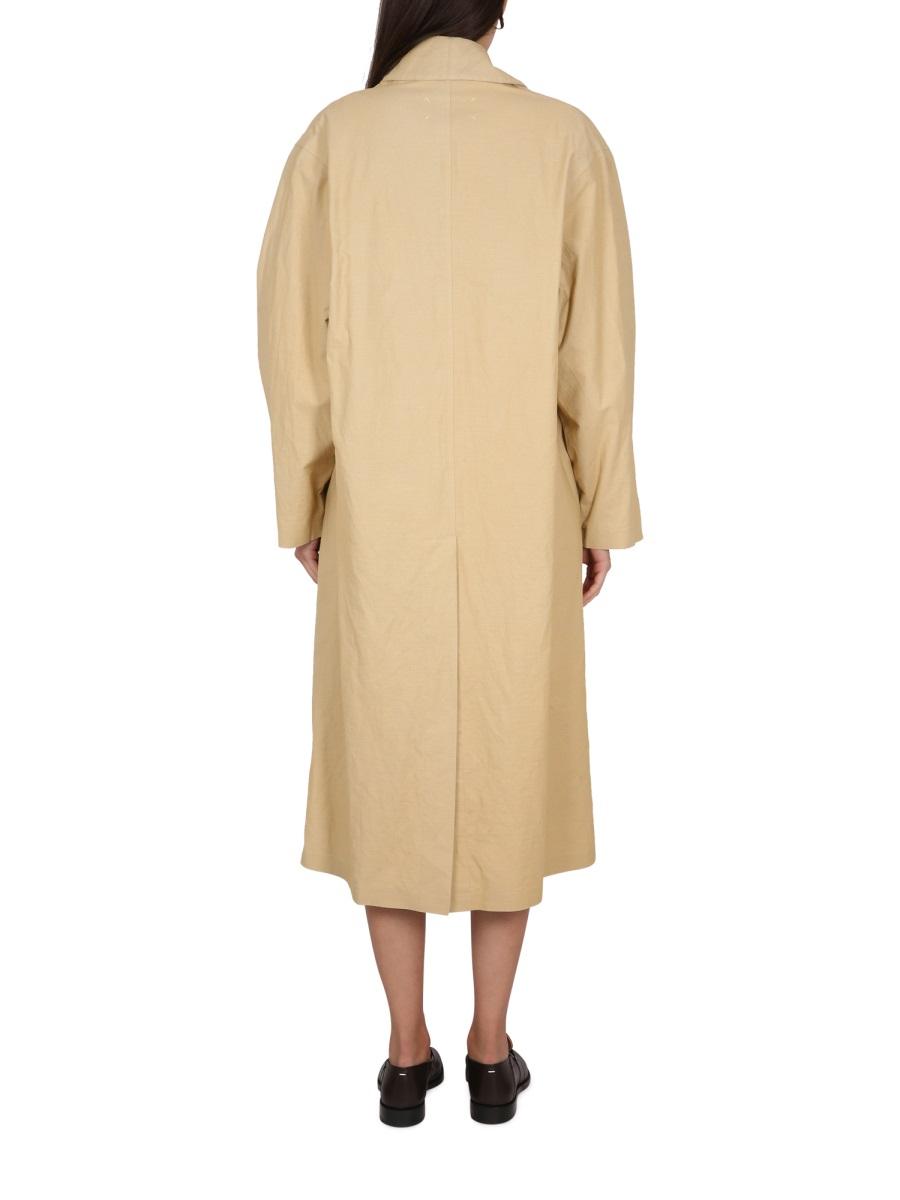Maison Margiela Beige Cotton Trench Coat