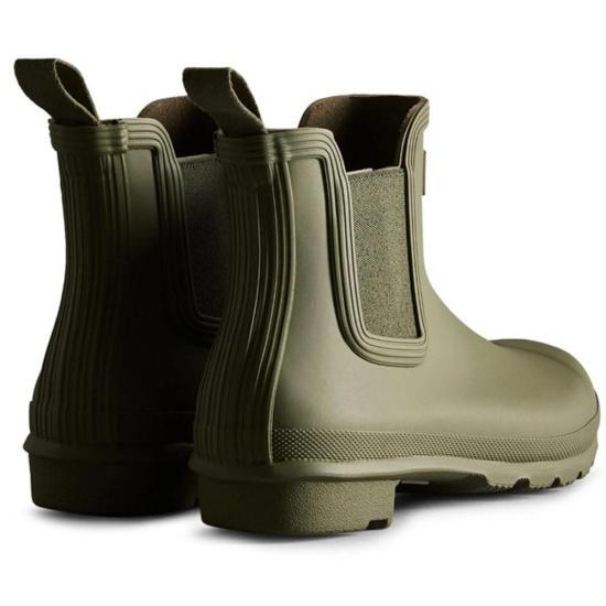 HUNTER Olive Leaf Rain Boots