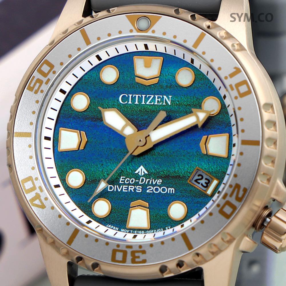 CITIZEN Promaster Diver Marine Series Men's Urethane Rubber Watch EO2023 00W