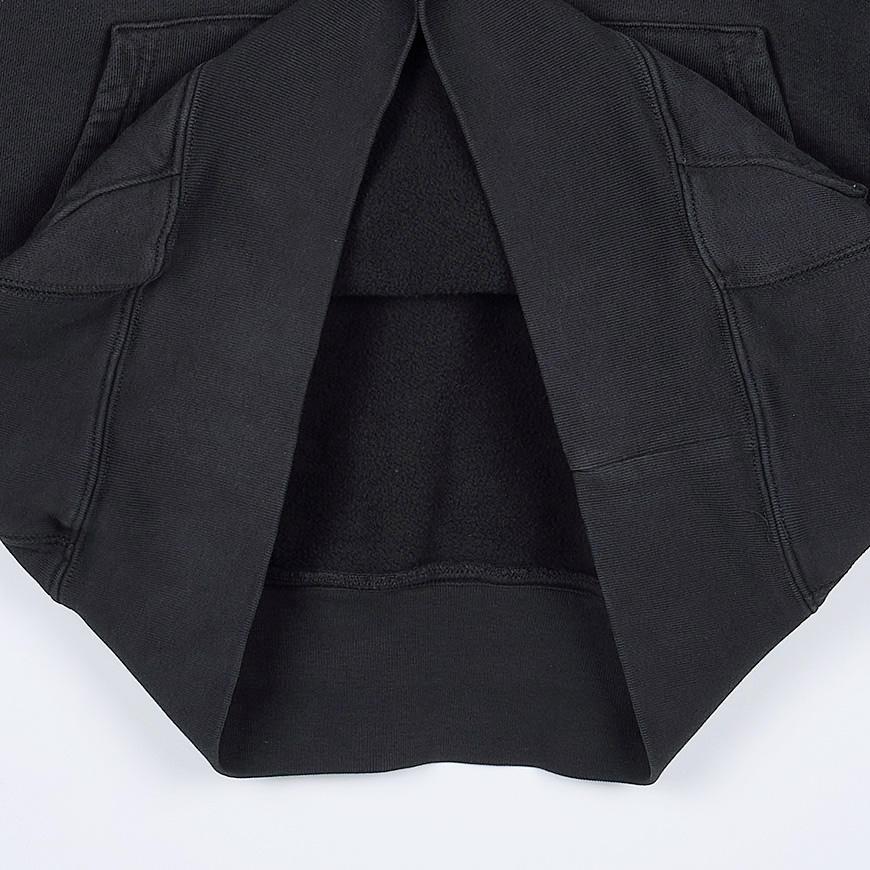 GALLERY DEPT. Black Logo Hoodie for Men DGH 50043