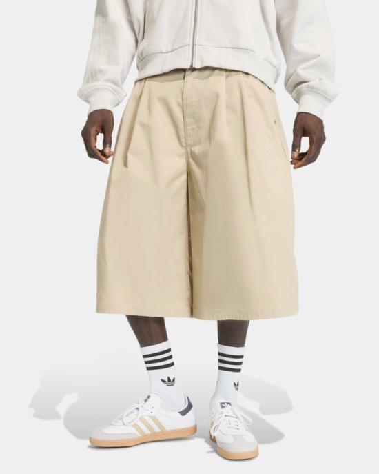 Adidas Men’s Athletic Short Pants KD6567 Stone Khaki DOM