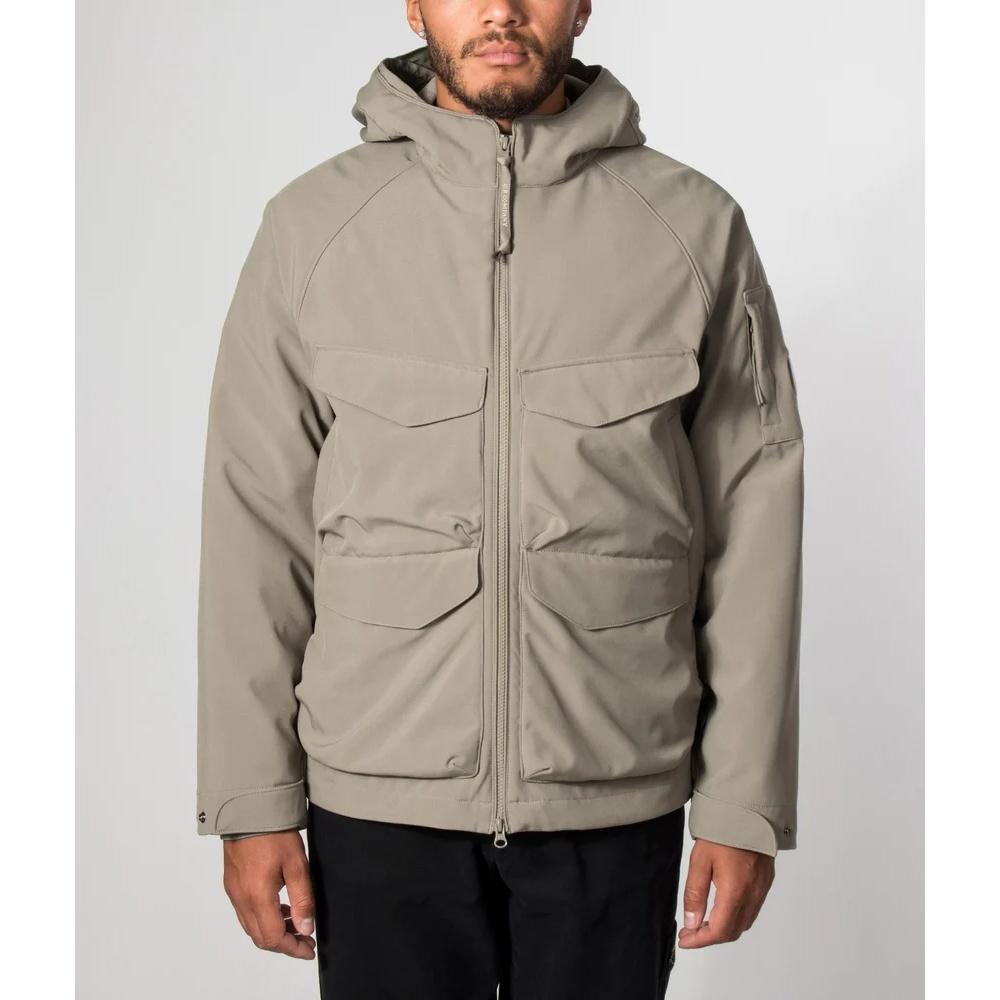 CP Company Lens Patch Hooded Jacket Men Green