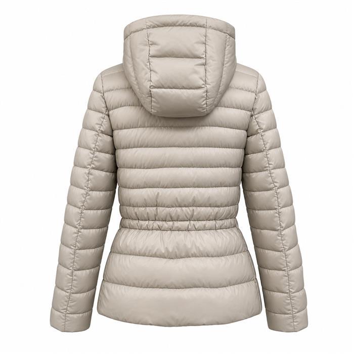 Moncler Raies Hooded Down Puffer Jacket Black Women