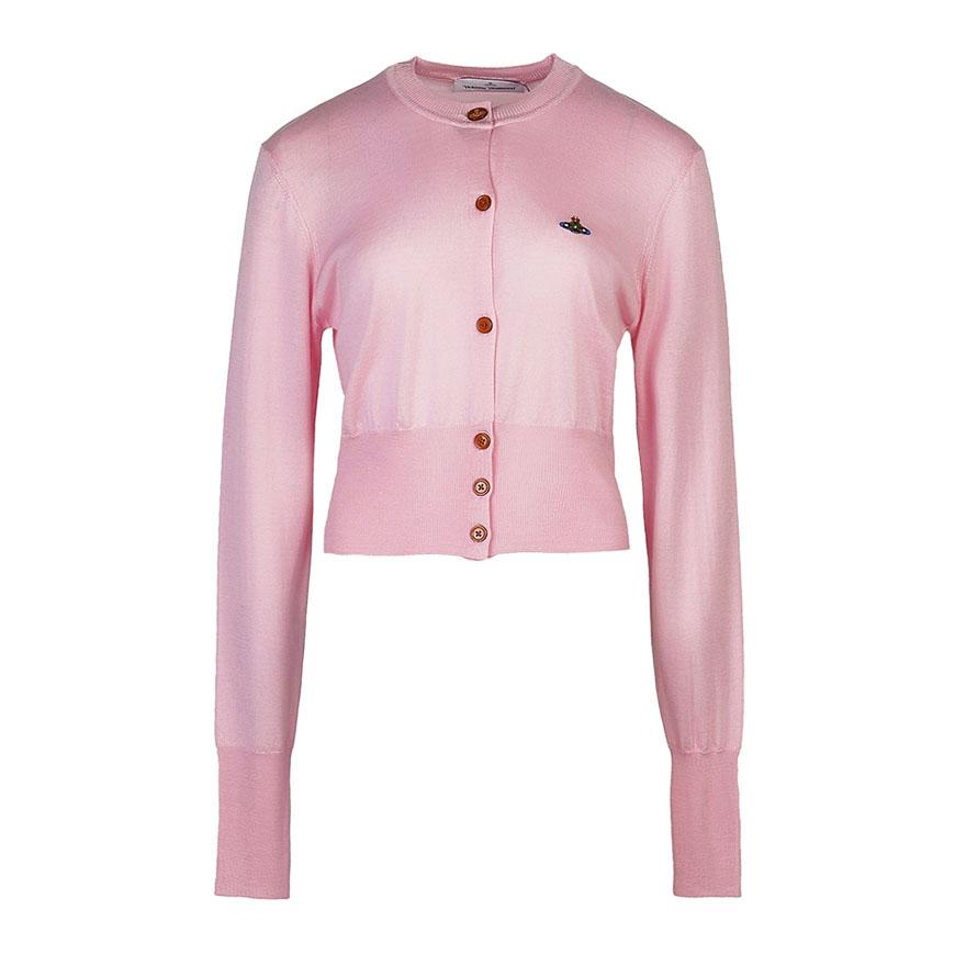 Vivienne Westwood Bea Cropped Cardigan Women’s Green Knit