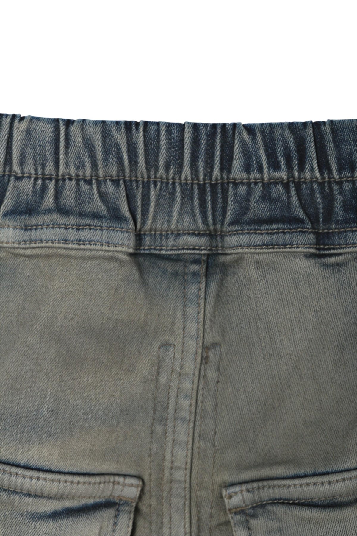 Rick Owens DRKSHDW Double Cargo Jumbo Belas Sky Stretch Denim P DU02D2398 SKY 46