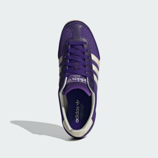 Adidas White Leather Low-Top Sneakers for Men JS0252 DOM