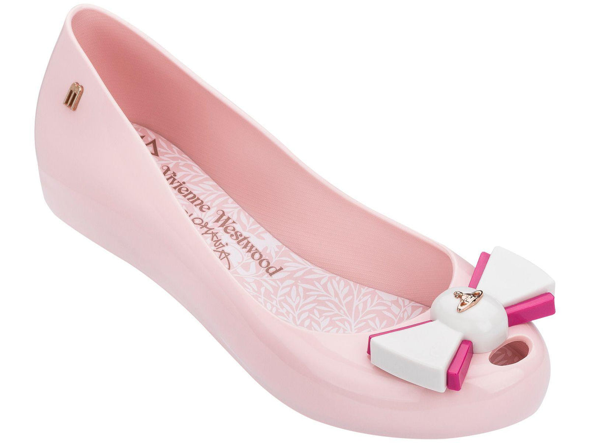 Vivienne Westwood Melissa Ultragirl Bow ORB Flat Shoes