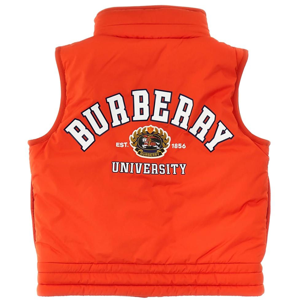 BURBERRY Women’s Quilted Puffer Vest with Back Logo