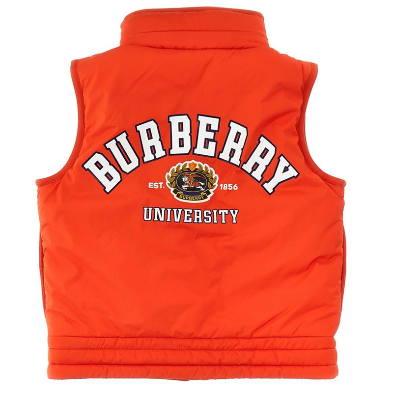 BURBERRY Women’s Quilted Puffer Vest with Back Logo