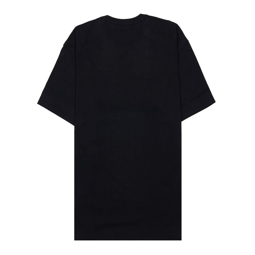 Comme des Garcons Unisex Double Heart Patch T-Shirt AZ T226 051 BLACK
